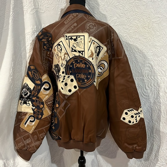 Vintage Designer Pelle Pelle leather jacket, size 58 - Picture 10 of 16